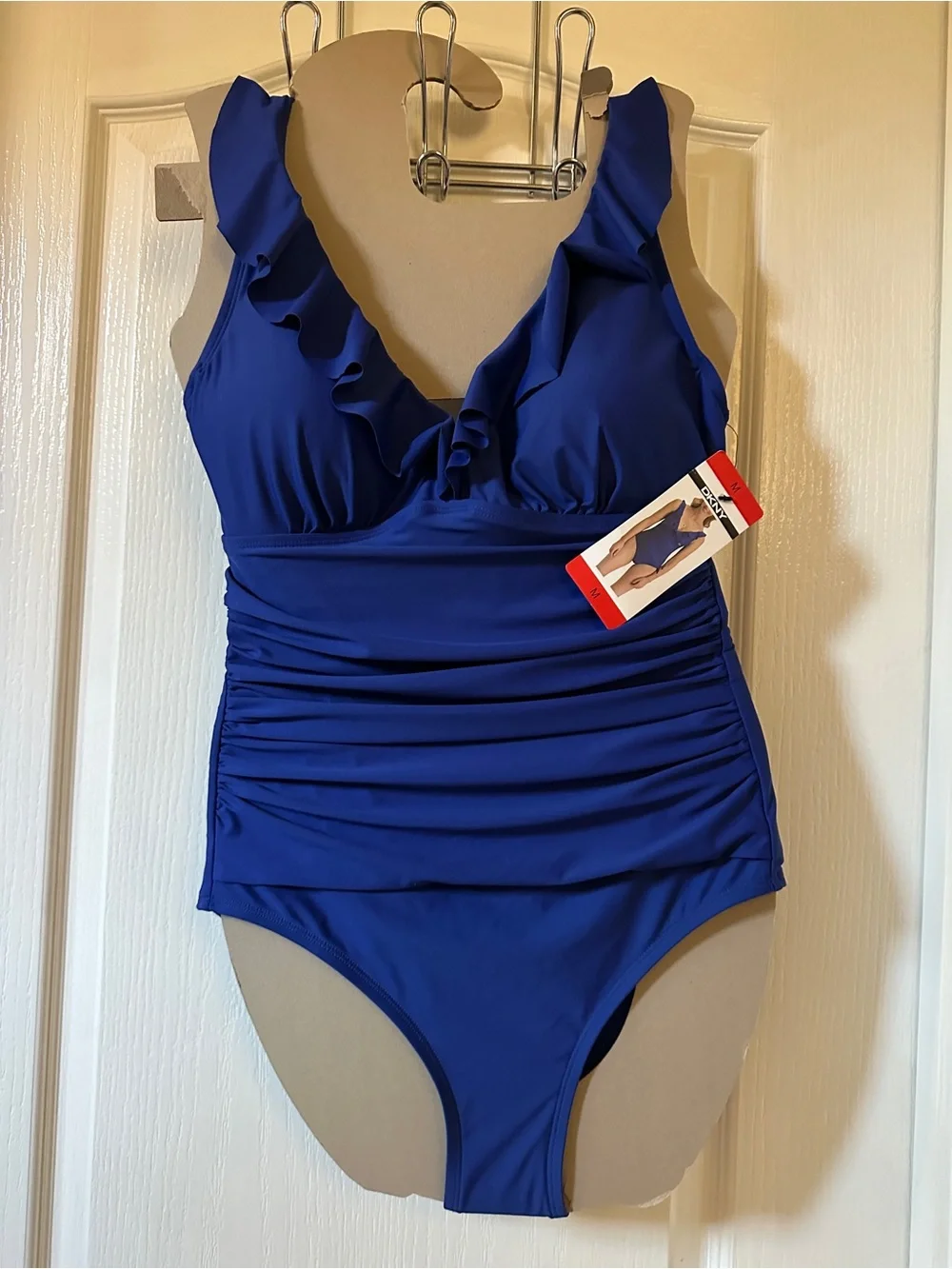 DKNY Ladies’ Swimsuit - size M(6-8) - Picture 4 of 5